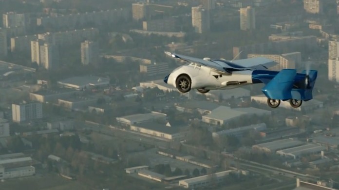 Lietajúce auto nad Nitrou