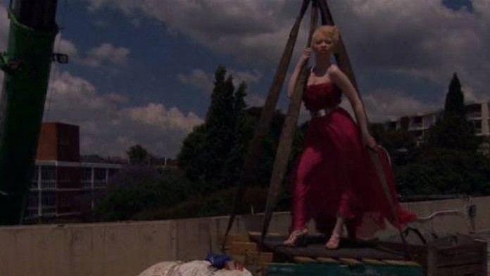 Albínka Bellina ako modelka