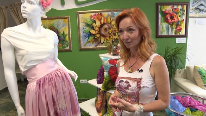 Výtvarníčka Elena Ruta.