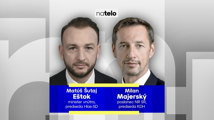 Hosťami relácie Na telo budú túto nedeľu Matúš Šutaj Eštok a Milan Majerský