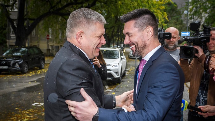 Robert Fico a Richard Takáč