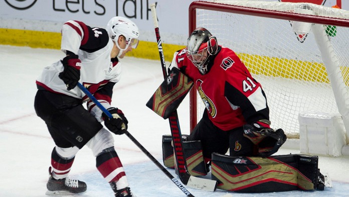 Tenistka Karolína Plíšková reaguje vo štvrťfinále na Australian Open.