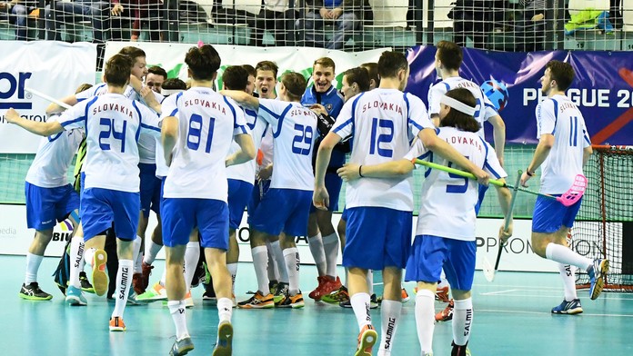 Slovenskí florbaloví reprezentanti.