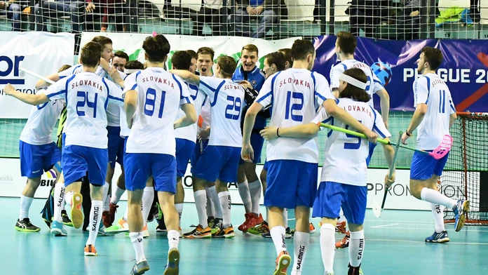 Slovenskí florbaloví reprezentanti.