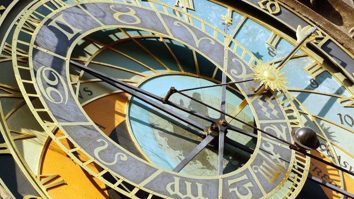 Zverokruh na hodinách - ilustračná snímka