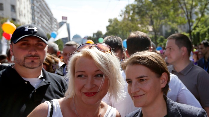 Srbská premiérka Ana Brnabičová.