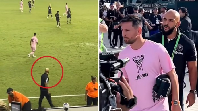 VIDEO: Má vlastné pravidlá a ide z neho strach. Messiho ochrankár je s ním aj na trávniku