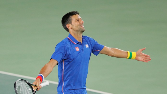 Novak Djokovič na archívnej snímke.