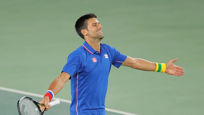 Novak Djokovič na archívnej snímke.