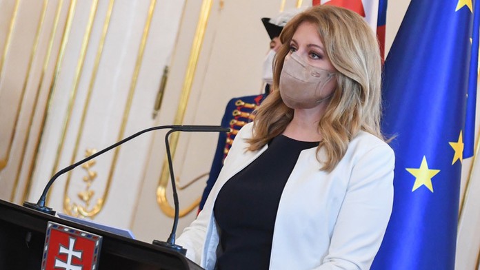 Prezidentka Zuzana Čaputová.