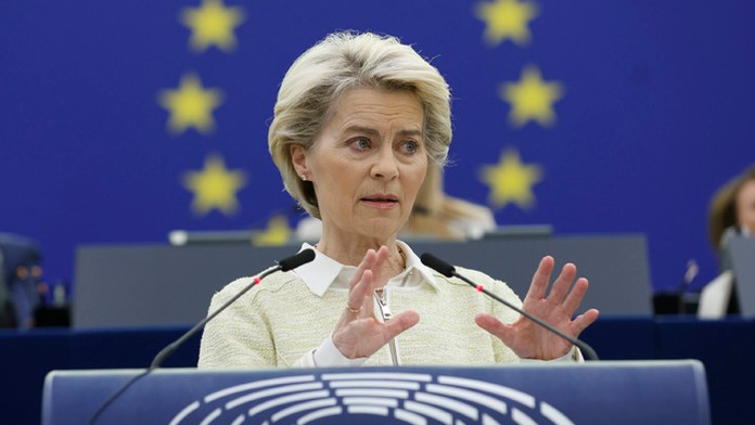 Šéfka Európskej komisie (EK) Ursula von der Leyenová.