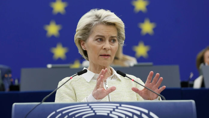 Šéfka Európskej komisie (EK) Ursula von der Leyenová.