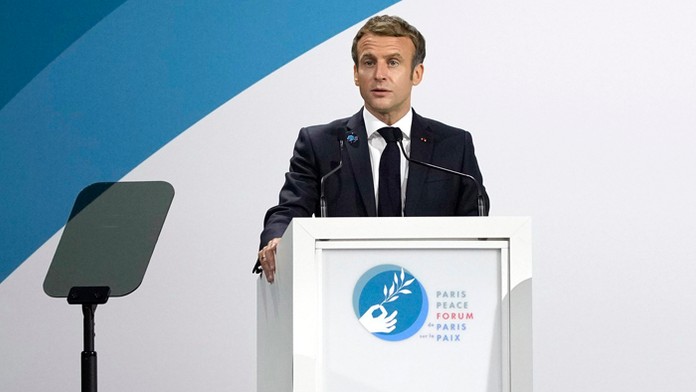 Francúzsky prezident Emmanuel Macron.