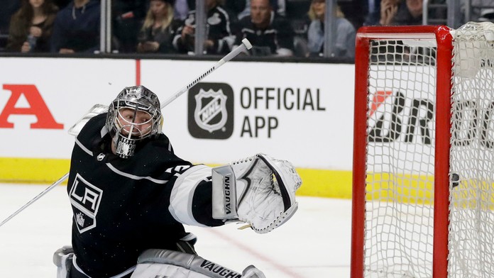 Brankár LA Kings Jonathan Quick.