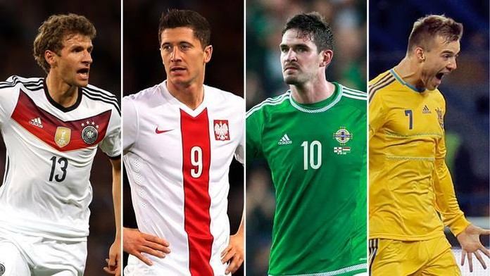 Skupine C sa môžeme tešiť na súboje Nemecka s Poľskom, Severným Írskom a Ukrajinou