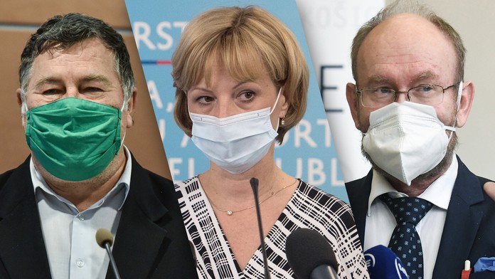 Vladimír Krčméry, Elena Prokopová a Pavol Jarčuška