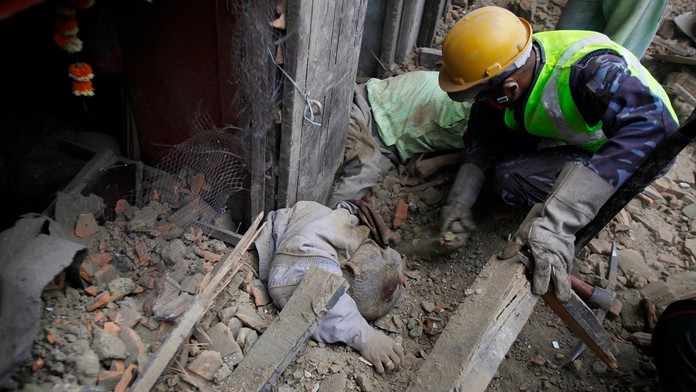 Zemetrasenie v Nepále.