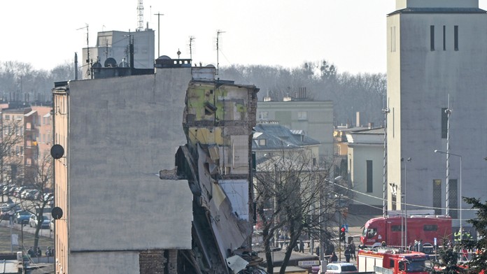 Výbuch plynu v Poľsku