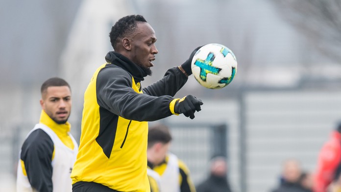 Bývalý jamajský šprintér Usain Bolt 