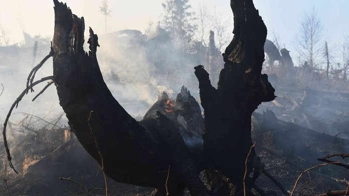 Havária lietadla - ilustračné foto.