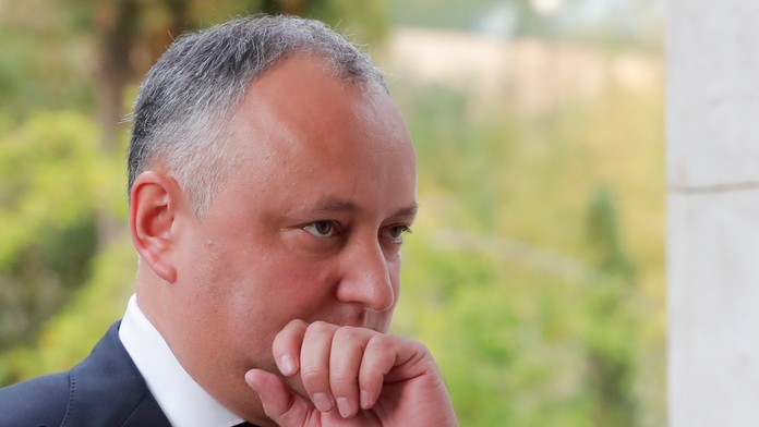 Moldavský prezident Igor Dodon.