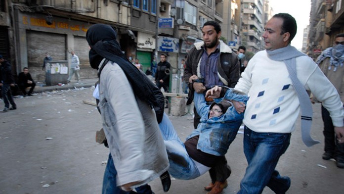 Krvavé demonštrácie v egyptskej Káhire