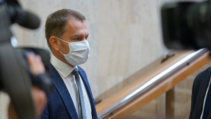 Premiér Igor Matovič.