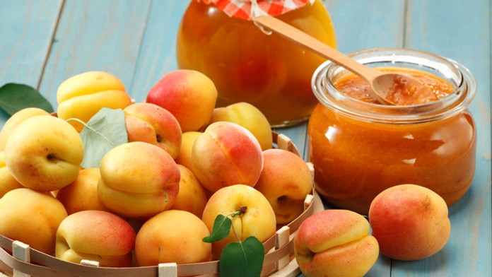 Marhule a džem - ilustračná snímka.