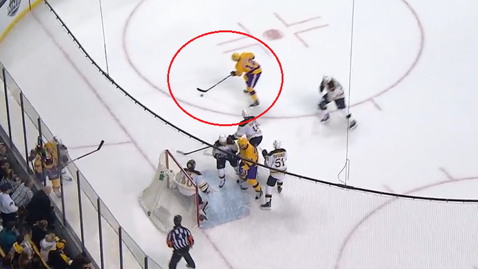 Marián Gáborík zakončuje akciu gólom 