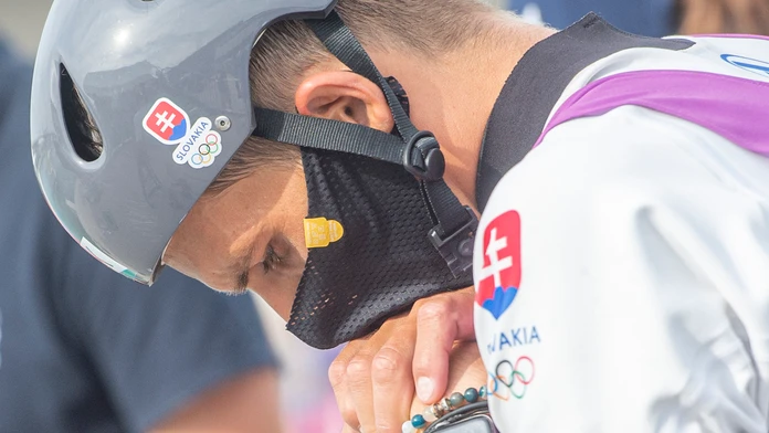 Matej Beňuš na olympiáde.