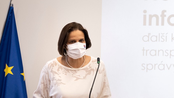 Ministerka spravodlivosti Mária Kolíková.
