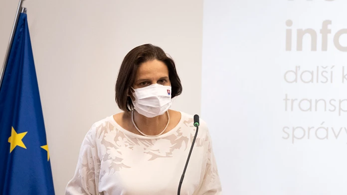 Ministerka spravodlivosti Mária Kolíková.
