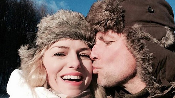 Zlatica s Patrikom na horách