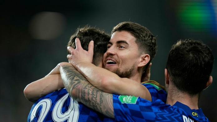 Radosť hráčov Chelsea z víťazstva.