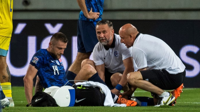 Škriniar bude pre zranenie mimo hry približne mesiac a pol