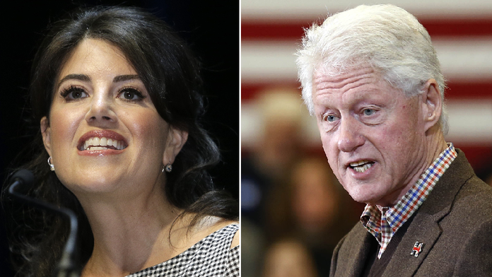 Monica Lewinská a Bill Clinton