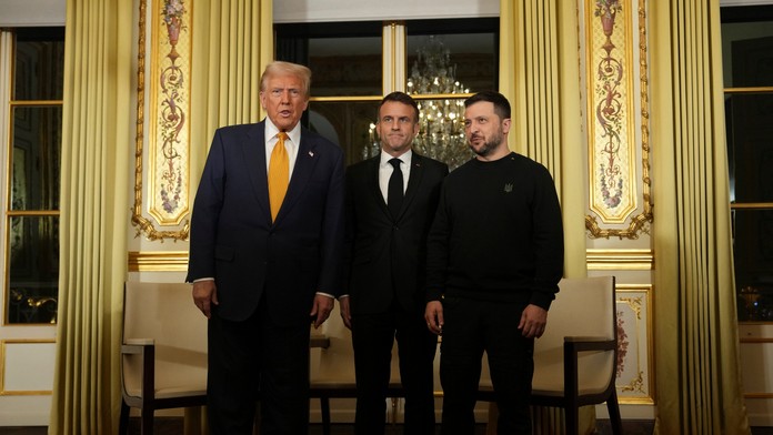 Macron Trump Zelenskyj