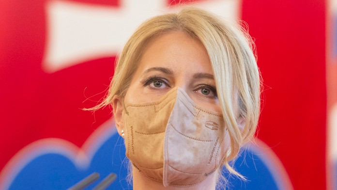 Prezidentka Zuzana Čaputová.