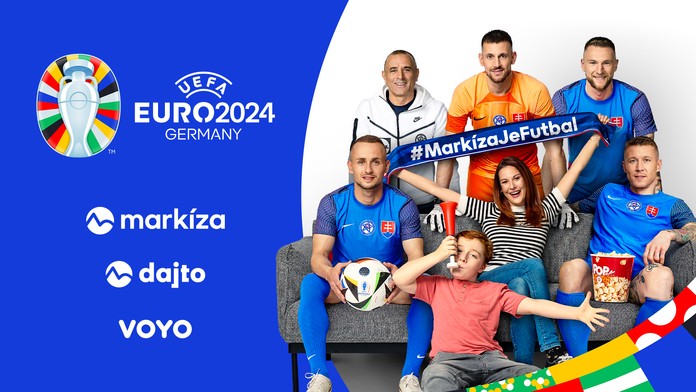 Štartuje futbalový šampionát UEFA EURO 2024. Markíza, Dajto a Voyo prinášajú všetky zápasy aj ďalšie sprievodné programy