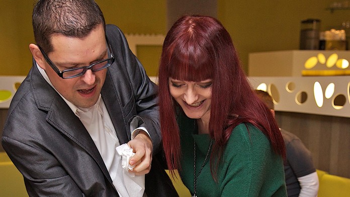 Manželia Šprochovci. 