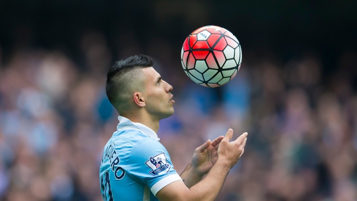 Hráč Manchester City Sergio Aguero