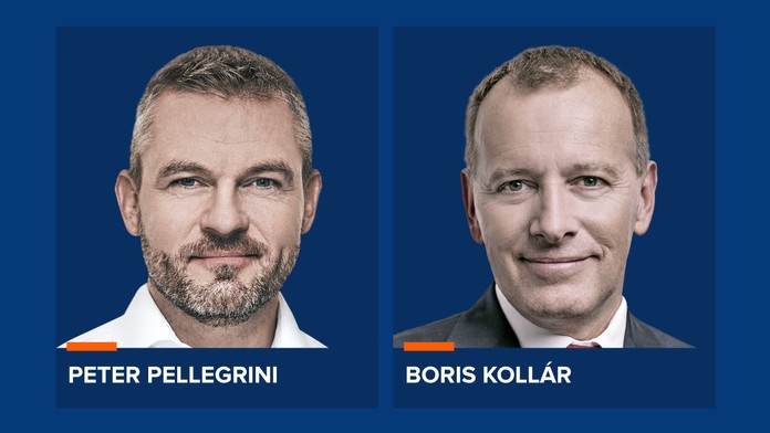Peter Pellegrini a Boris Kollár.