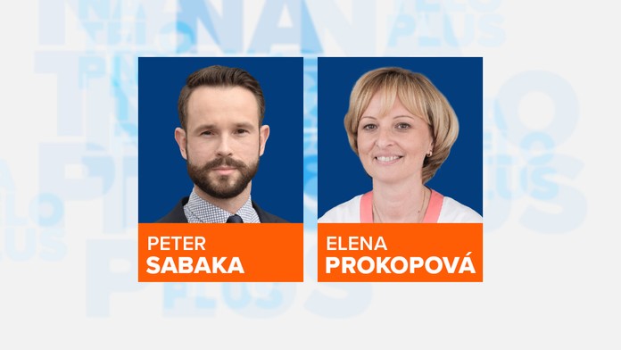 Peter Sabaka a Elena Prokopová.