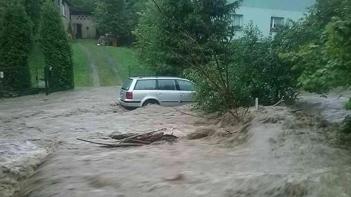 Krúpy v obci Bacúch.