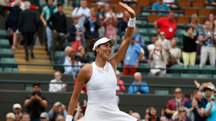 Garbine Muguruzová Blancová sa stala prvou semifinalistkou Wimbledonu.