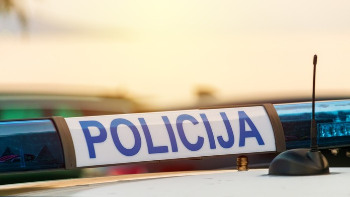 Chorvátska polícia - ilustračná snímka