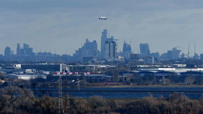 Letisko Heathrow v Londýne.