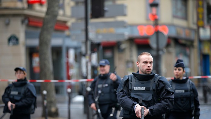 Protiteroristické opatrenia v Paríži (archívne foto).