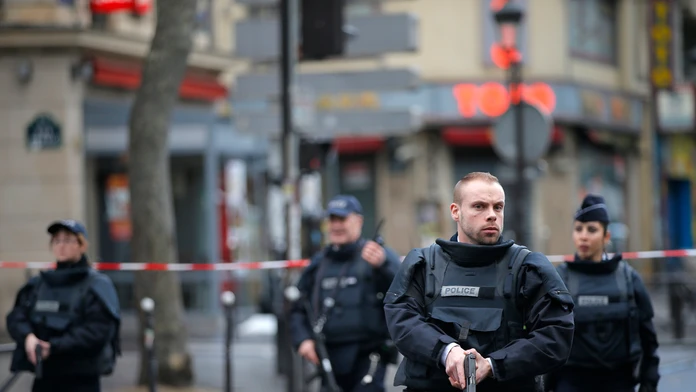 Protiteroristické opatrenia v Paríži (archívne foto).