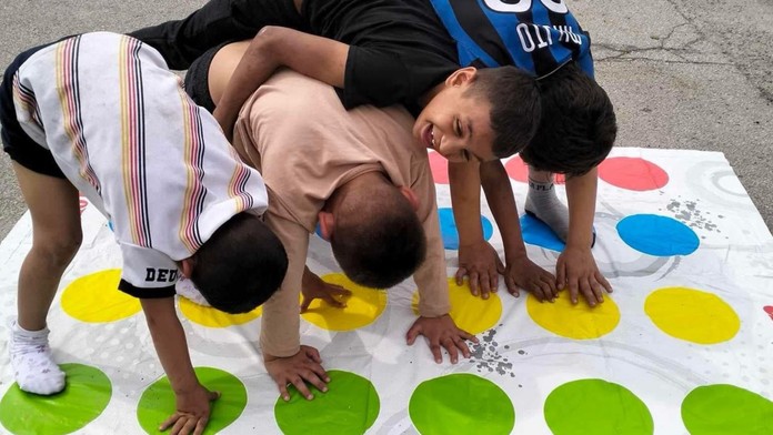 Deti z komunitného centra v Plaveckom Štvrtku 